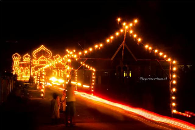 Penuh Kearifan Lokal, Bengkalis Lestarikan Festival Lampu Colok